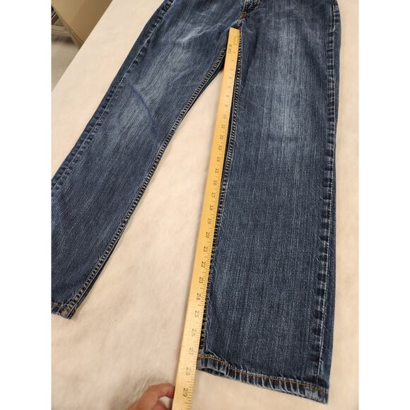 Levi’s 514 Men Jeans Size 30x30(28) Straight Fit Dark Wash Denim Great Condition - Picture 9 of 9